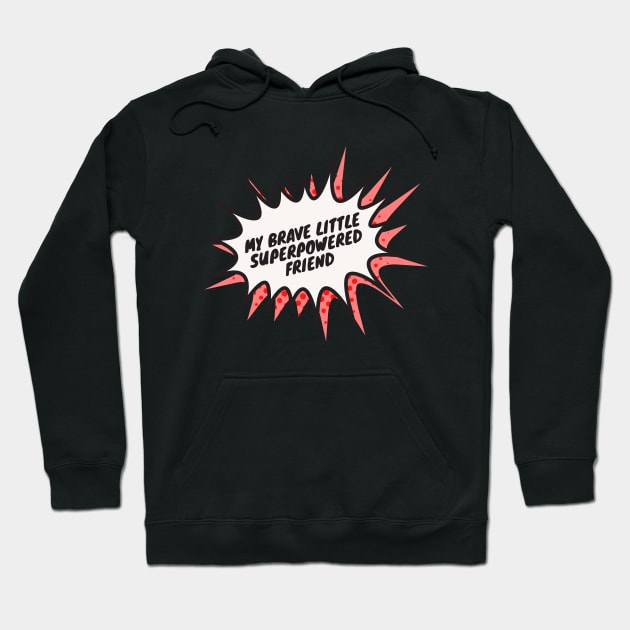 My brave little superpowered friend -Argyle - Stranger things Hoodie by tziggles